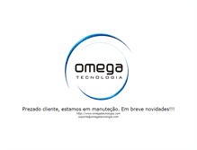 Tablet Screenshot of clientes.omegatecnologia.com